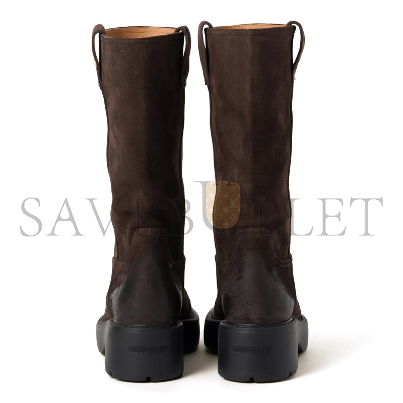 MIU MIU SUEDE BOOTS 5U270E MIU MIU SUEDE BOOTS 5U270E